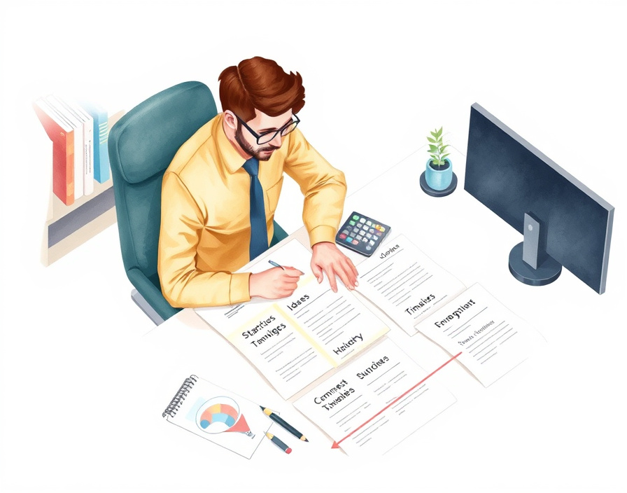 Business founder evaluating costs and feasibility of various business models